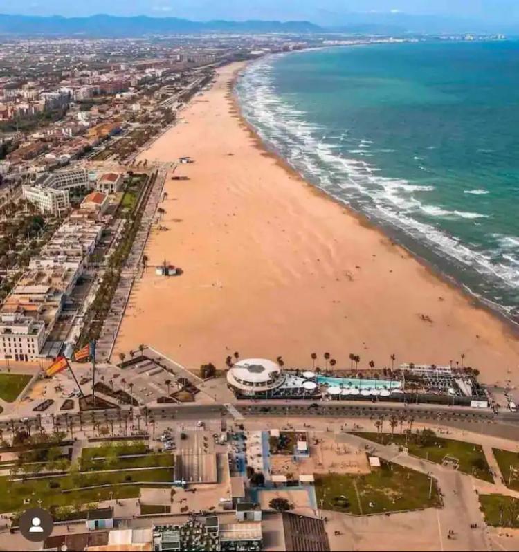 Lovely Apartment Near Beach & Science City Valencie Exteriér fotografie
